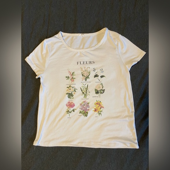 Flowers T Shirt - Picture 1 of 5